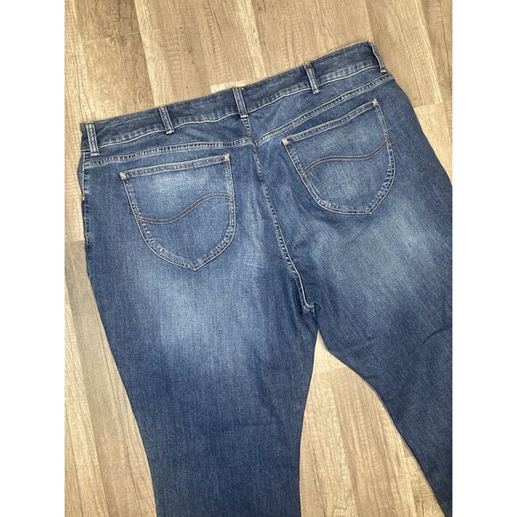 Lee Riders Mid Rise Boot 24W P Regular Fit Blue Jean Pants Denim Stretch New - Picture 6 of 7